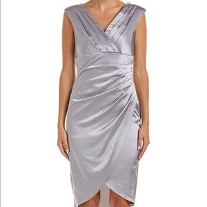 Silver greysatin Kay Unger SOLD